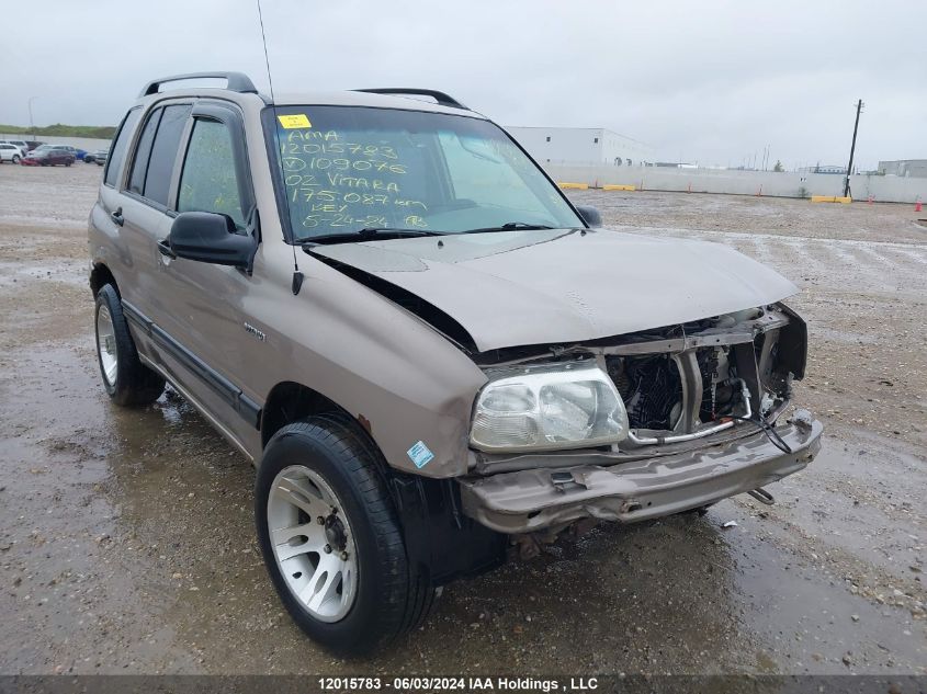 2002 Suzuki Vitara VIN: 2S3TD52V226109076 Lot: 12015783