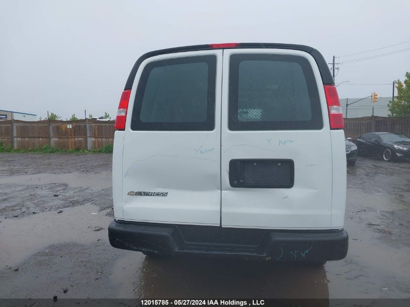 2021 Chevrolet Express G2500 VIN: 1GCWGBF75M1307010 Lot: 12015785