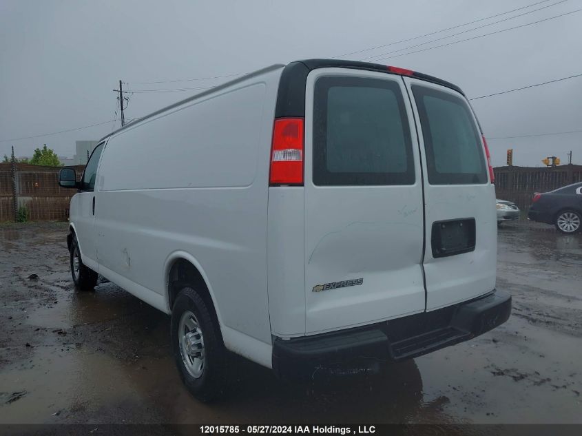 2021 Chevrolet Express G2500 VIN: 1GCWGBF75M1307010 Lot: 12015785