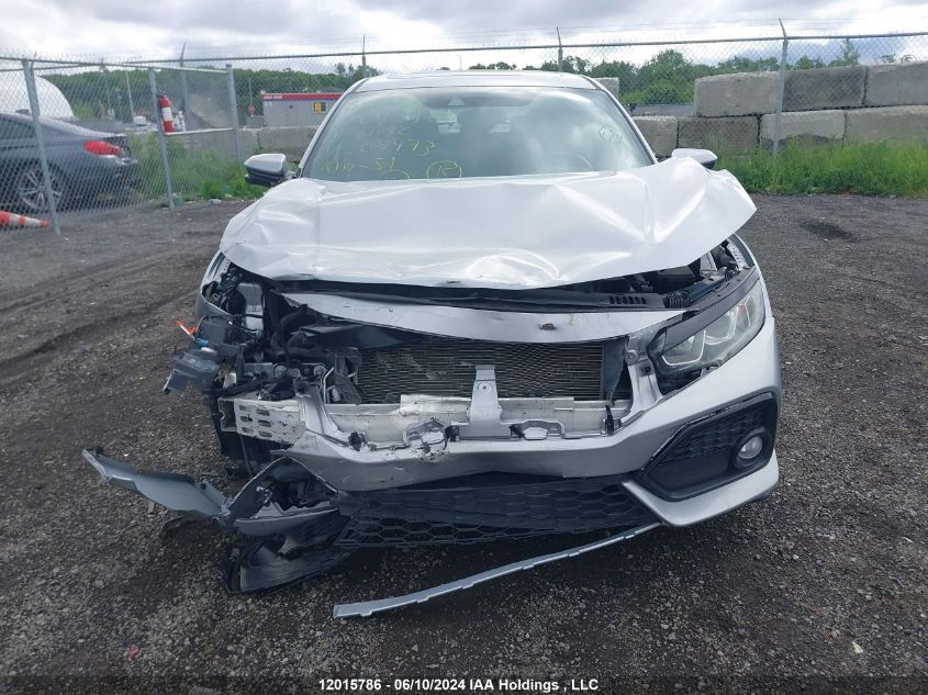 2018 Honda Civic VIN: SHHFK7H40JU309473 Lot: 12015786