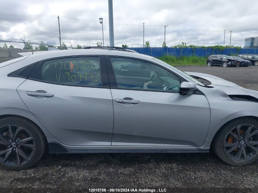 2018 Honda Civic VIN: SHHFK7H40JU309473 Lot: 12015786