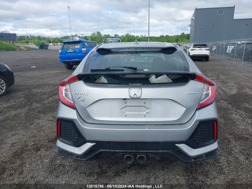 2018 Honda Civic VIN: SHHFK7H40JU309473 Lot: 12015786