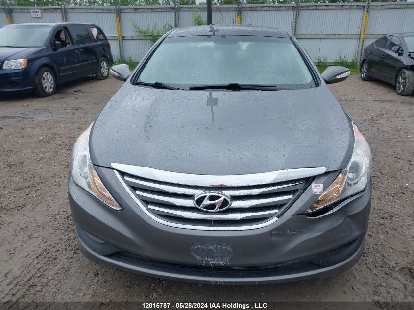 2014 Hyundai Sonata Se/Limited VIN: 5NPEC4AC6EH887546 Lot: 12015787