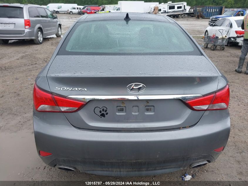 2014 Hyundai Sonata Se/Limited VIN: 5NPEC4AC6EH887546 Lot: 12015787