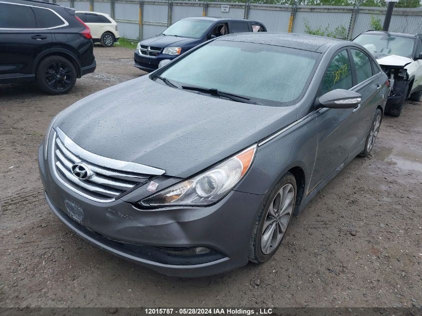 2014 Hyundai Sonata Se/Limited VIN: 5NPEC4AC6EH887546 Lot: 12015787