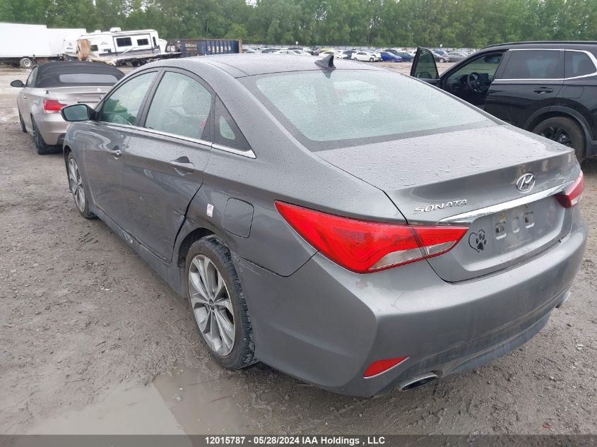 2014 Hyundai Sonata Se/Limited VIN: 5NPEC4AC6EH887546 Lot: 12015787