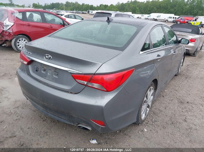 2014 Hyundai Sonata Se/Limited VIN: 5NPEC4AC6EH887546 Lot: 12015787