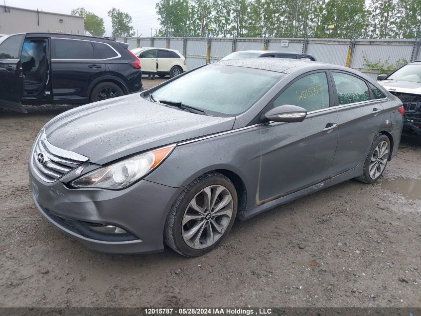 2014 Hyundai Sonata Se/Limited VIN: 5NPEC4AC6EH887546 Lot: 12015787