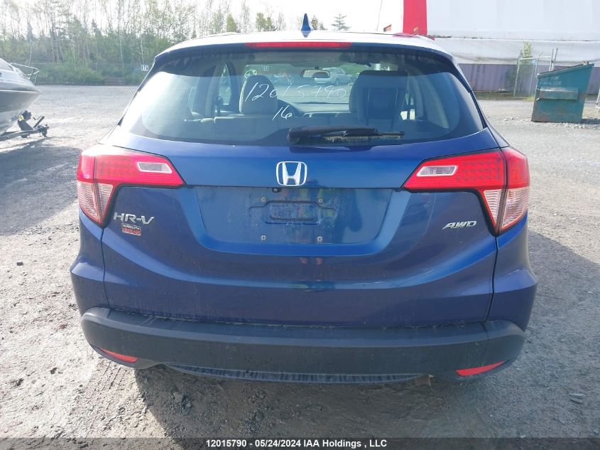 2016 Honda Hr-V Lx VIN: 3CZRU6H33GM114007 Lot: 12015790