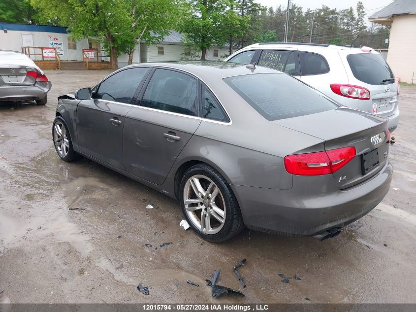 2014 Audi A4 Prestige VIN: WAUKFCFL1EN029394 Lot: 12015794