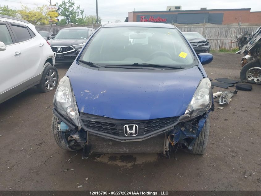 2013 Honda Fit VIN: LUCGE8H75D3010264 Lot: 12015795
