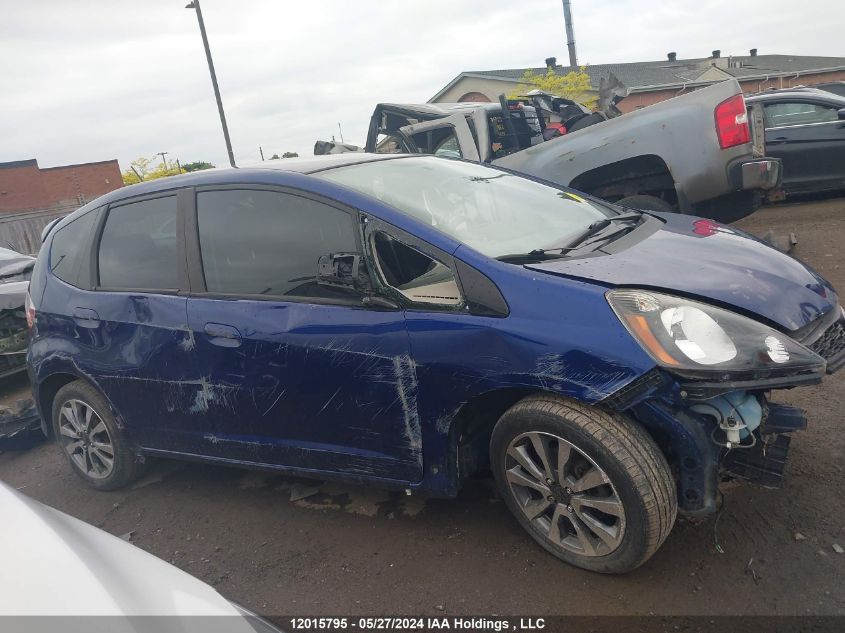 2013 Honda Fit VIN: LUCGE8H75D3010264 Lot: 12015795