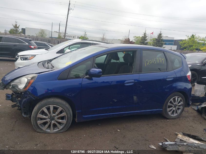 2013 Honda Fit VIN: LUCGE8H75D3010264 Lot: 12015795