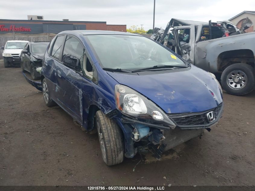 2013 Honda Fit VIN: LUCGE8H75D3010264 Lot: 12015795