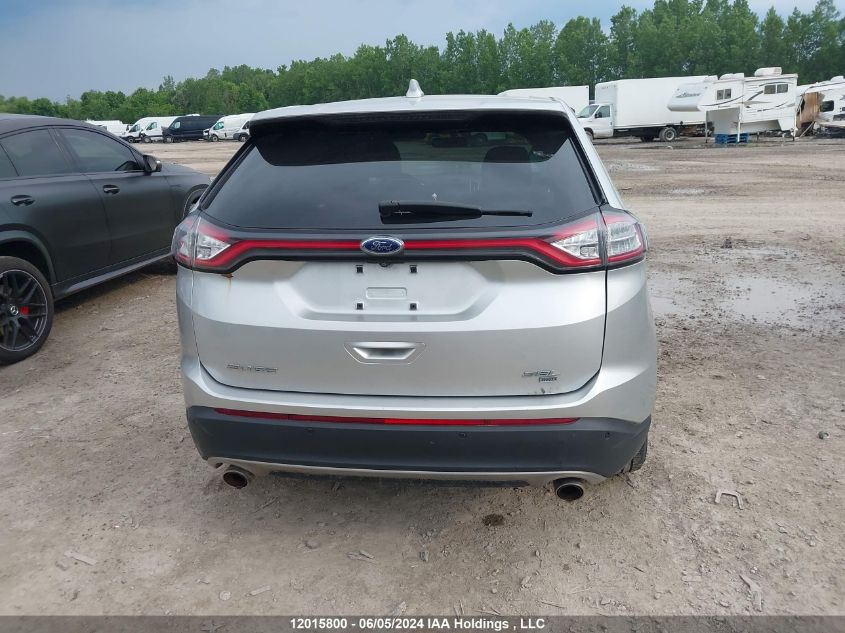 2016 Ford Edge Sel VIN: 2FMPK4J8XGBB39660 Lot: 12015800