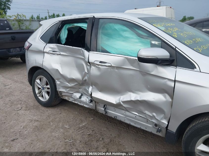 2016 Ford Edge Sel VIN: 2FMPK4J8XGBB39660 Lot: 12015800