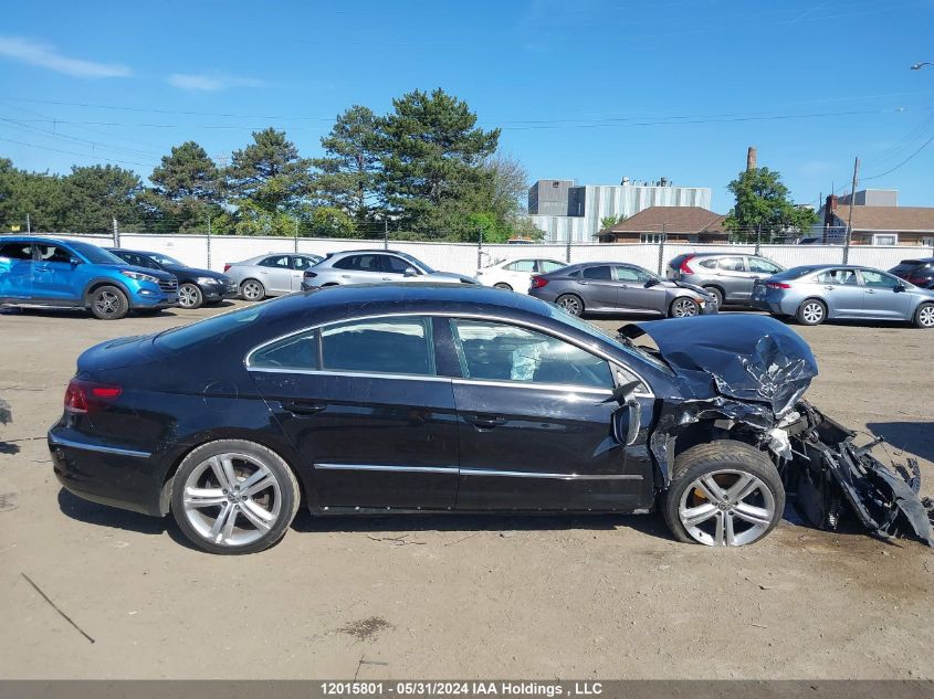 2014 Volkswagen Cc VIN: WVWBN7AN0EE537023 Lot: 12015801