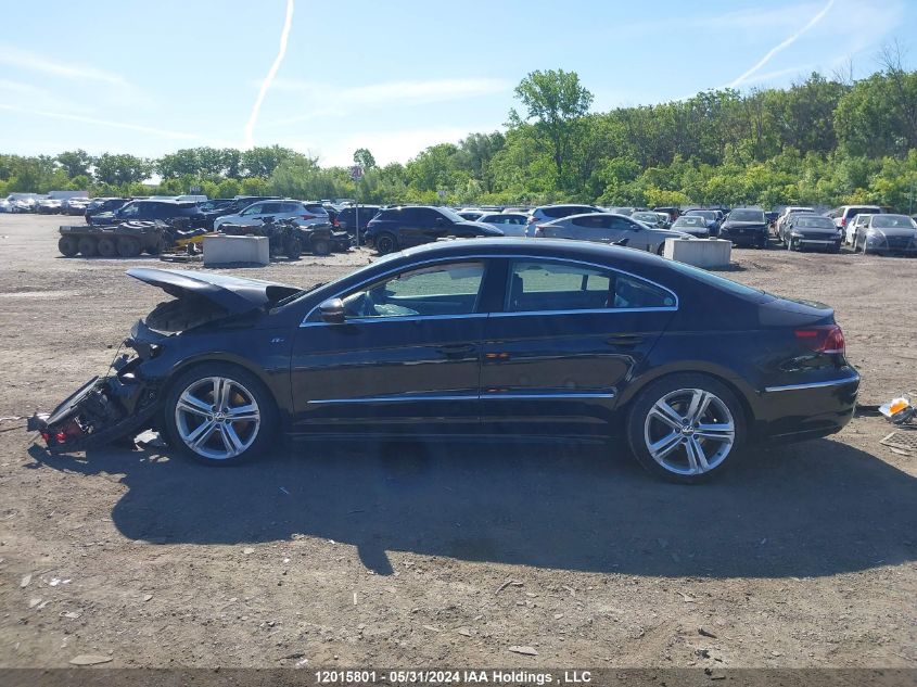 2014 Volkswagen Cc VIN: WVWBN7AN0EE537023 Lot: 12015801