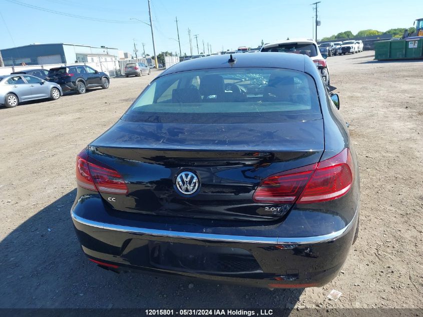 2014 Volkswagen Cc VIN: WVWBN7AN0EE537023 Lot: 12015801