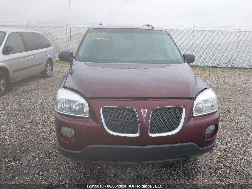 2007 Pontiac Montana Sv6 VIN: 1GMDV23127D189235 Lot: 12015810