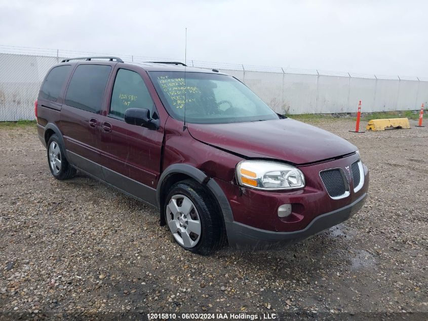 2007 Pontiac Montana Sv6 VIN: 1GMDV23127D189235 Lot: 12015810