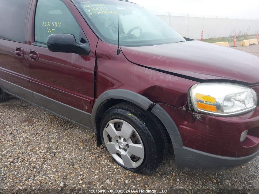 2007 Pontiac Montana Sv6 VIN: 1GMDV23127D189235 Lot: 12015810