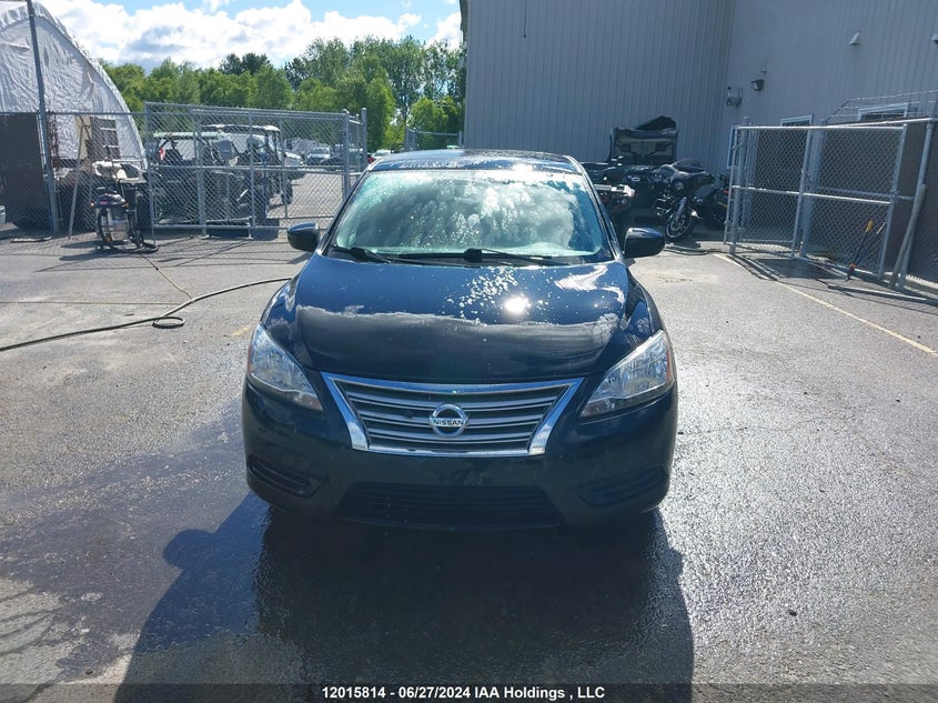2015 Nissan Sentra S/Sv/Sr/Sl VIN: 3N1AB7AP9FL674133 Lot: 12015814