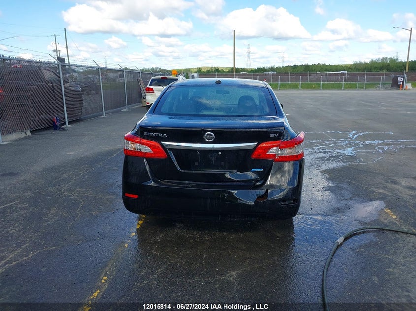 2015 Nissan Sentra S/Sv/Sr/Sl VIN: 3N1AB7AP9FL674133 Lot: 12015814