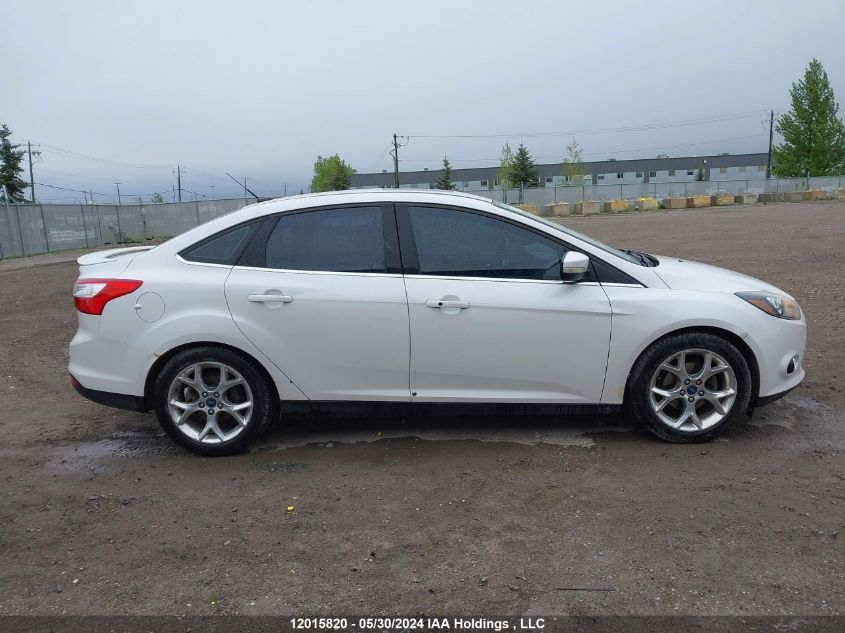 2013 Ford Focus Titanium VIN: 1FADP3J27DL119656 Lot: 12015820