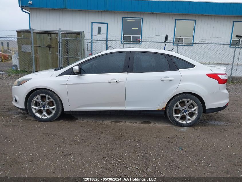 2013 Ford Focus Titanium VIN: 1FADP3J27DL119656 Lot: 12015820