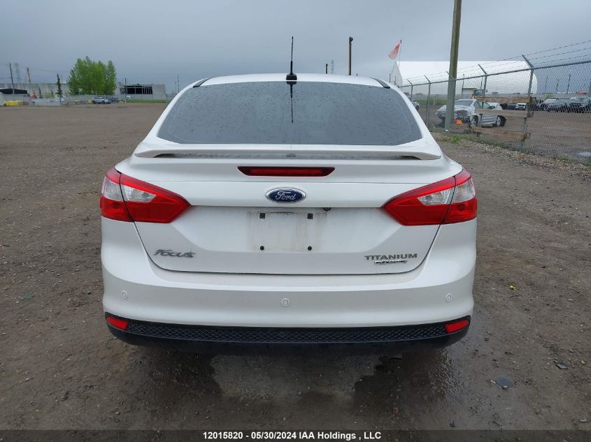 2013 Ford Focus Titanium VIN: 1FADP3J27DL119656 Lot: 12015820