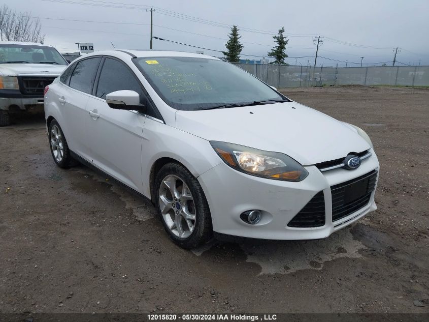 2013 Ford Focus Titanium VIN: 1FADP3J27DL119656 Lot: 12015820