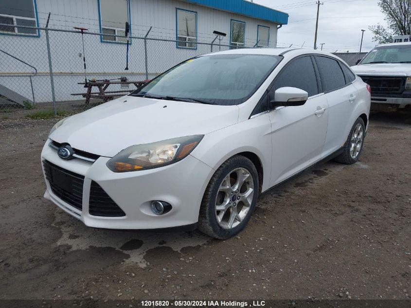 2013 Ford Focus Titanium VIN: 1FADP3J27DL119656 Lot: 12015820