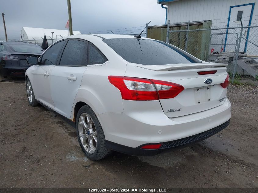 2013 Ford Focus Titanium VIN: 1FADP3J27DL119656 Lot: 12015820