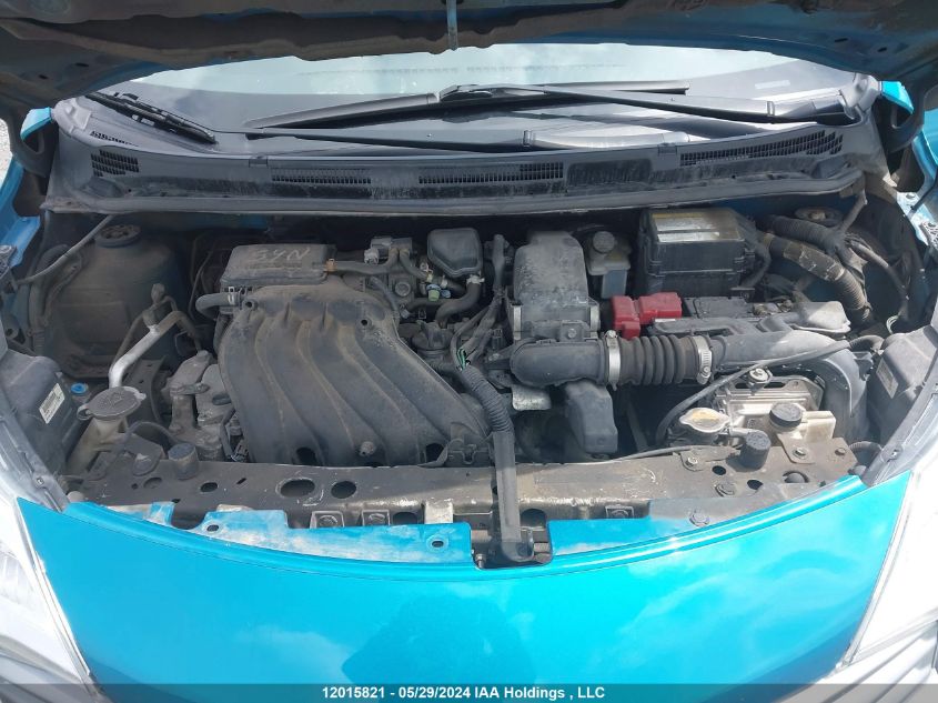 2016 Nissan Versa VIN: 3N1CE2CP3GL376601 Lot: 12015821