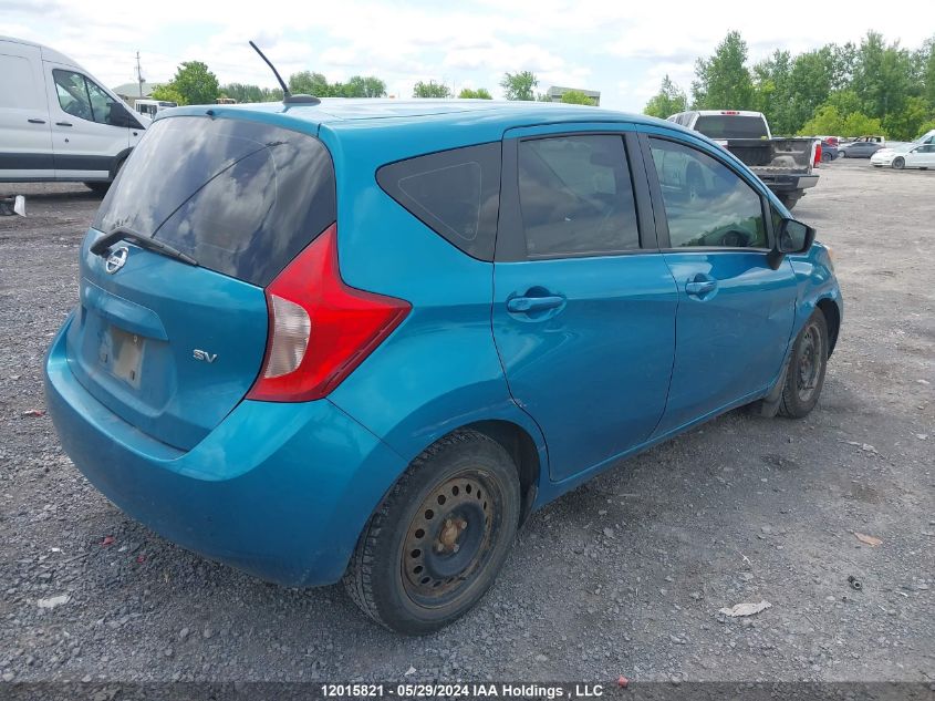 2016 Nissan Versa VIN: 3N1CE2CP3GL376601 Lot: 12015821