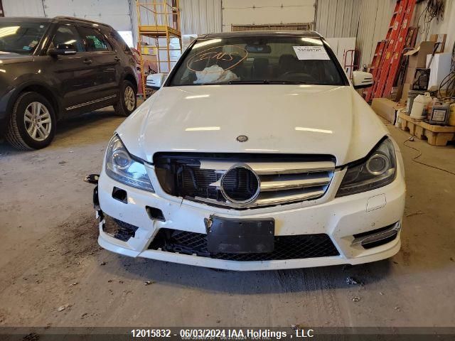 2012 Mercedes-Benz C-Class VIN: WDDGF8BB0CA711292 Lot: 12015832