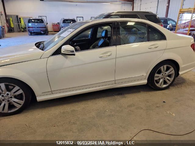 2012 Mercedes-Benz C-Class VIN: WDDGF8BB0CA711292 Lot: 12015832