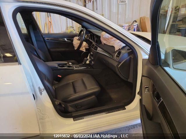 2012 Mercedes-Benz C-Class VIN: WDDGF8BB0CA711292 Lot: 12015832