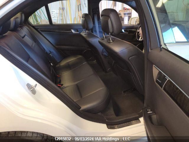 2012 Mercedes-Benz C-Class VIN: WDDGF8BB0CA711292 Lot: 12015832