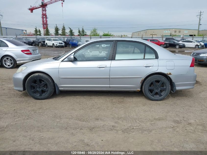 2004 Honda Civic Sdn VIN: 2HGES15854H911996 Lot: 12015840