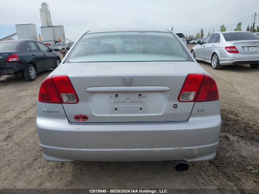 2004 Honda Civic Sdn VIN: 2HGES15854H911996 Lot: 12015840