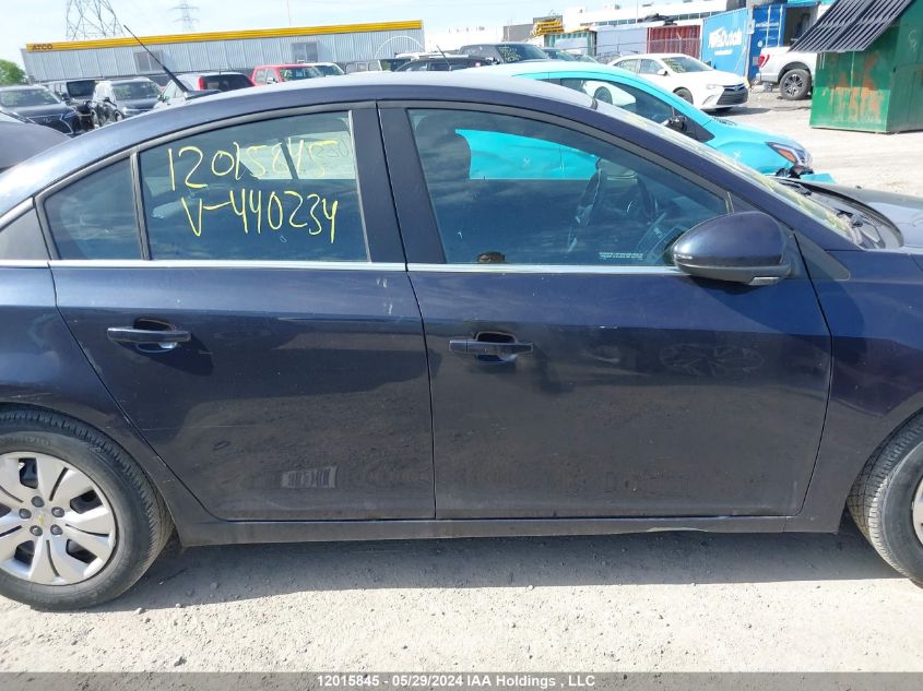 2014 Chevrolet Cruze VIN: 1G1PC5SB8E7440234 Lot: 12015845