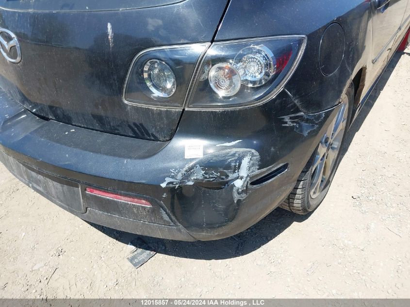 2007 Mazda Mazda3 VIN: JM1BK343371766334 Lot: 12015857