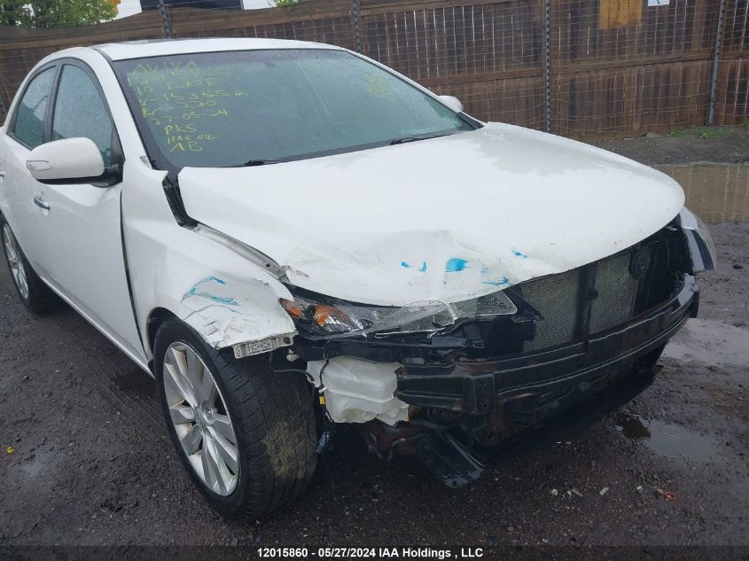 2010 Kia Forte Sx VIN: KNAFW4A39A5153552 Lot: 12015860