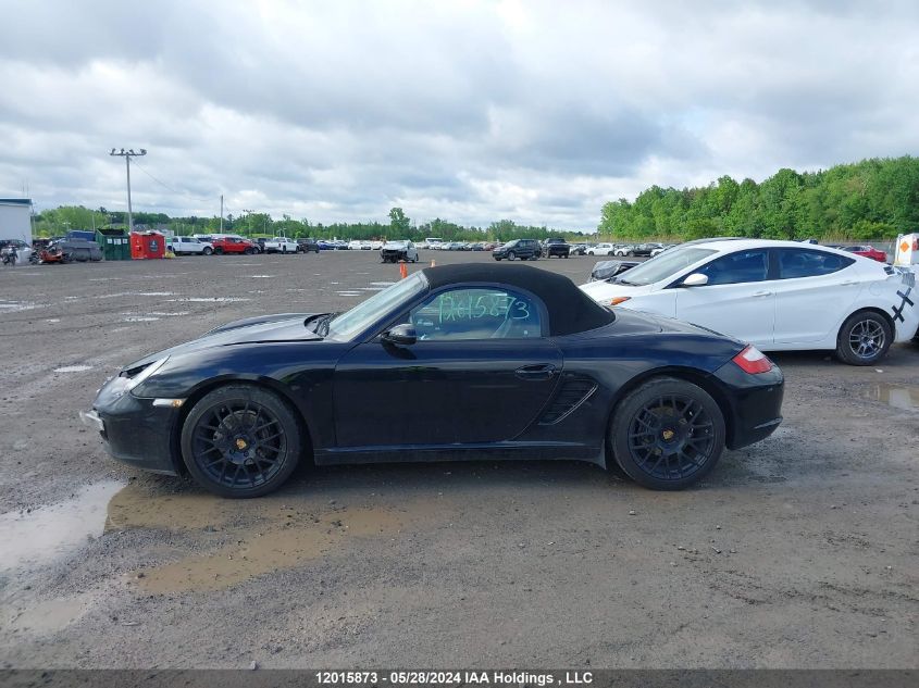 2008 Porsche Boxster VIN: WP0CA29838U711517 Lot: 12015873