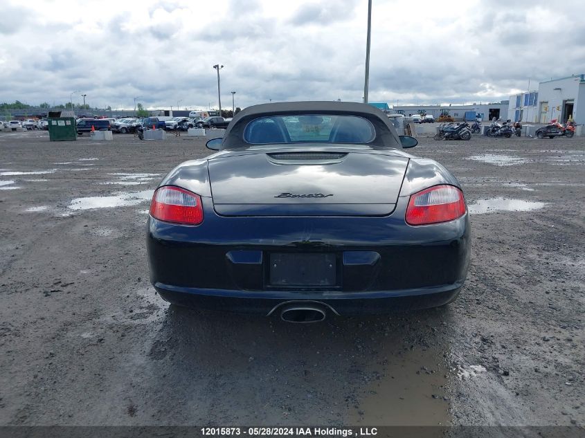 2008 Porsche Boxster VIN: WP0CA29838U711517 Lot: 12015873