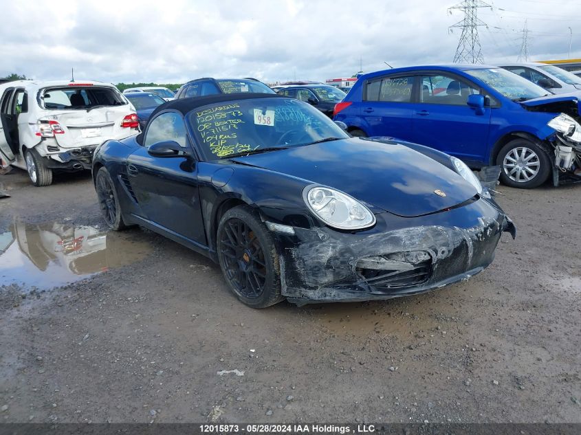 2008 Porsche Boxster VIN: WP0CA29838U711517 Lot: 12015873