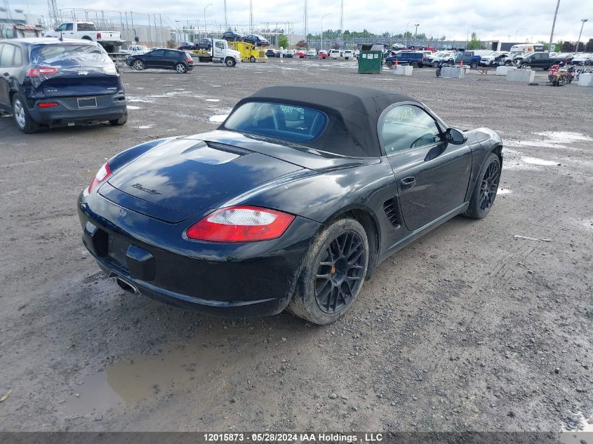 2008 Porsche Boxster VIN: WP0CA29838U711517 Lot: 12015873