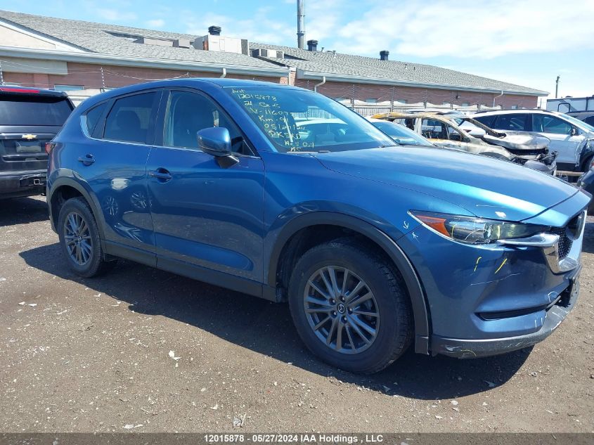 2021 Mazda Cx-5 VIN: JM3KFBCM3M0116078 Lot: 12015878